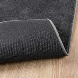 Rug OVIEDO Short Pile Anthracite 160x230 cm 375471