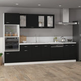 Drawer Bottom Cabinet Black Engineered wood 50 x 46 x 81.5 cm 801221