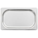 Gastronorm Containers 12 pcs GN 1/4 20 mm Stainless Steel 50899