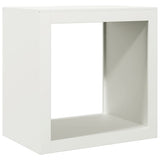 Firewood Rack White 60x40x60 cm Steel 851004