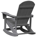 Adirondack Rocking Chairs 2 pcs Light grey HDPE 3335837