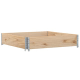 Garden Planter 100x100 cm Solid Pine Wood 3295395