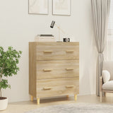Sideboard Sonoma Oak 70x34x90 cm Engineered Wood 812153