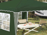Pop-up Party Tent 288 x 288 x 245 cm Green Oxford Fabric 42019761