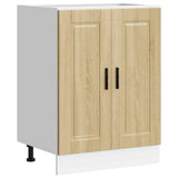 Kitchen Base Cabinet Porto Sonoma Oak Engineered Wood 853920