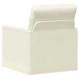 Armchair Cream 70 x 81 x 82 cm Corduroy Fabric 42041036