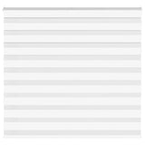 ZNTS Zebra Blind White 160x150 cm Fabric Width 155.9 cm Polyester 4014767