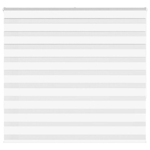 ZNTS Zebra Blind White 160x150 cm Fabric Width 155.9 cm Polyester 4014767