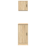 ZNTS Garage Cabinets 2 pcs Sonoma Oak Engineered Wood 3328298