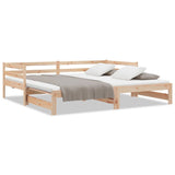 Pull-out Day Bed without Mattress 80x200 cm 814694