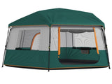 Outsunny Cabin Tent Easy Setup 3000mm Waterproof Camping Tent 4 Person with Carrying Bag Green T3398P554967