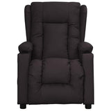 Massage Chair Black Faux Leather 339075