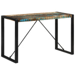 ZNTS Dining Table 120x55x76 cm Solid Wood Reclaimed 351692