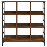 Sideboard Brown Oak 102x32x103,5 cm Engineered Wood 837731