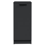 Sideboards 2 pcs Black 30x30x70 cm Engineered Wood 811136