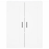 Highboard White 69.5x34x180 cm Engineered Wood 3199761