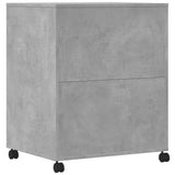Printer Stand with Wheels Concrete Grey 60x48x74 cm 840635