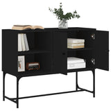 Sideboard Black 100x40x79.5 cm Engineered Wood 831818