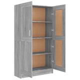 Book Cabinet Grey Sonoma 82.5x30.5x150 cm Engineered Wood 815613