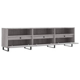TV Cabinet Grey Sonoma 150x30x44.5 cm Engineered Wood 831306