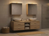 Bathroom Furniture Set 5 pcs Sonoma Oak 3406713