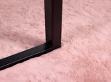 Anti-Slip Faux Rabbit Fur Rug OLITE Pink 200 x 280 cm Polyester 42021705