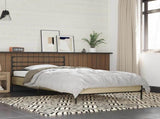 Bed Frame Sonoma Oak 80 x 200 cm Engineered Wood 8009113