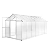 Greenhouse Aluminium 421x190x195 cm 15.6 m 45217