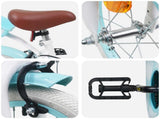 Kids Bike 14 Inches for 3-5 Years Old White 42009428