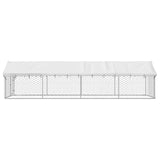 Outdoor Dog Kennel with Roof 600x200x150 cm 171500