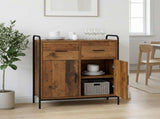 Sideboard Old Wood 73 x 33 x 81 cm Engineered Wood 8013834