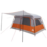 Family Tent with Roof Grey and Orange 420 x 305 x 200 cm 42028499