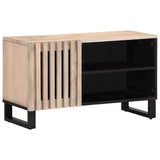 TV Cabinet 80x34x46 cm Solid Wood Mango 377512
