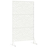 Privacy Screen 100 x 50 x 180 cm Steel White 868557