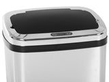 30L Stainless Steel Motion Sensor Lid Bin - Silver Tone T3398P344723
