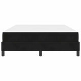 Box Spring Bed with Mattress Black 140 x 210 cm Fabric 3398745