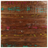 Table Top 80x80x1.5 cm Square Solid Wood Reclaimed 371078