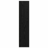 Highboard Black Oak 30 x 41 x 185 cm Engineered Wood 8010945