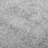 Shaggy Rug PAMPLONA High Pile Modern Grey 140x200 cm 375257