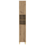 Bathroom Cabinet with Open Shelf ARNHEM Artisan Oak 896604