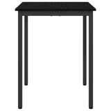 Dining Tables 60 x 60 x 75 cm Engineered Wood Black Oak Square 892614