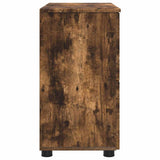 Bathroom Cabinet with Drawer Smoked Oak 76.5 x 35 x 64 cm 883299