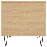 Coffee Table Sonoma Oak 60x44.5x45 cm Engineered Wood 830951