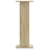 Plant Stands 2 pcs Sonoma Oak 30x30x80 cm Engineered Wood 3307866