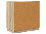 Drawer Cabinet Sonoma Oak 66 x 34.5 x 87 cm Engineered Wood 895297