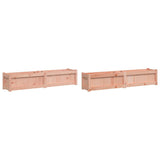 Garden Planters 2 pcs Solid Wood Douglas 837481