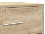 Bedside Cabinets 2 pcs with Drawer Sonoma Oak 40x34x50 cm 858772