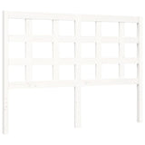 Bed Frame without Mattress White 120x200 cm Solid Wood 3193982