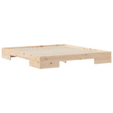 Bed Frame Brown 180 x 200 cm 873019