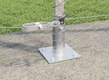 Welded Wire Fence with Concrete Base 50 x 1.6 m 3353851